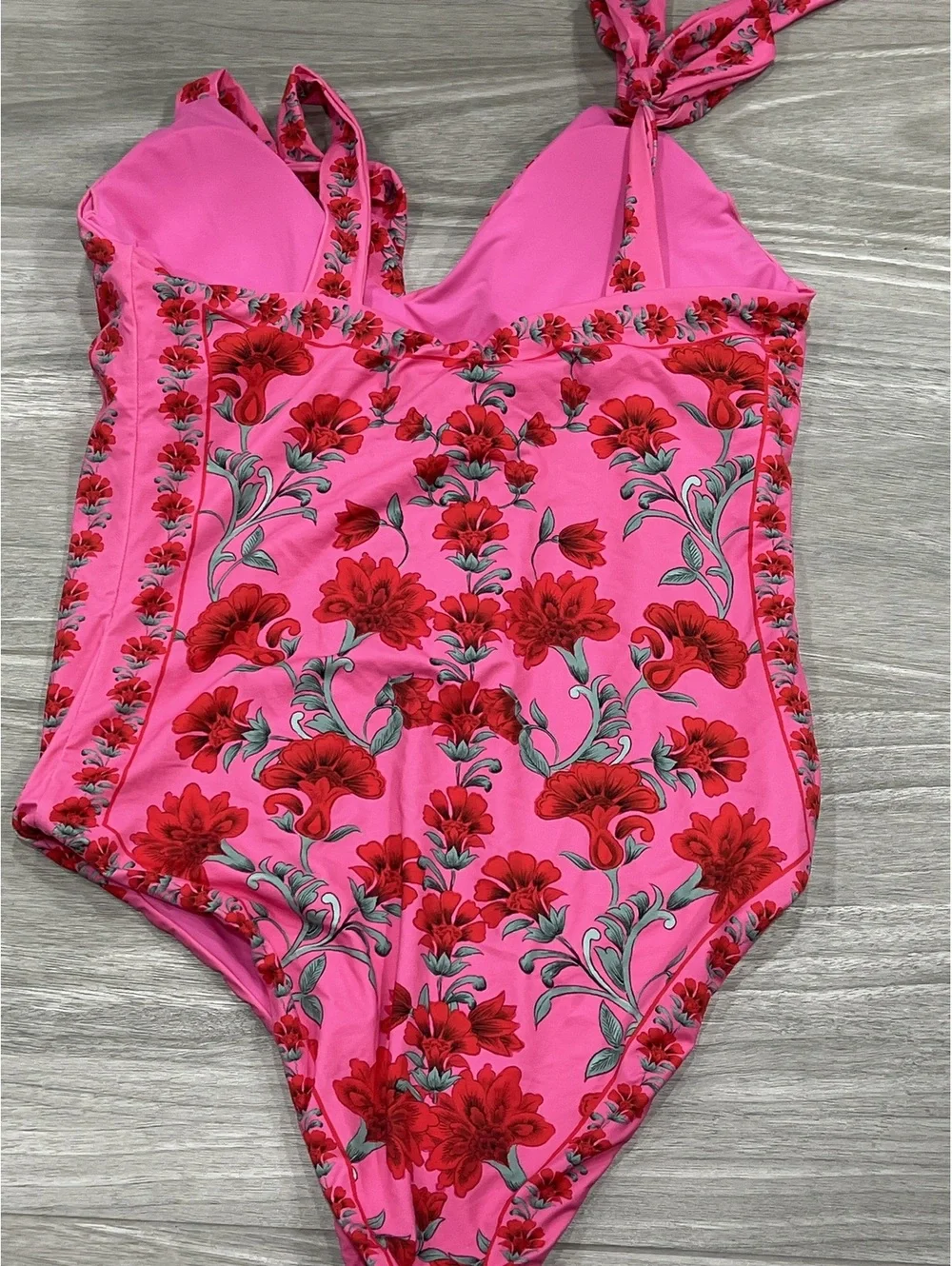 Beach Riot Akira One Piece Redwood Floral - Picture 4 of 6